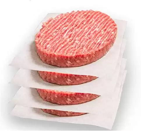 Waxed Butcher Paper Sheets | Hamburger Patty