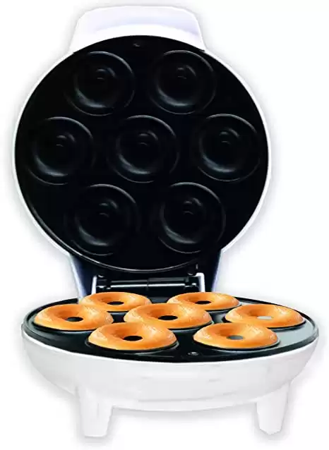 Courant Mini Donut Maker Machine for Holiday, Kid-Friendly, Breakfast or Snack, Desserts & More